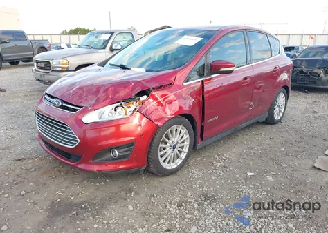 2014 Ford C-Max Hybrid Sel z USA, uszkodzony, nr VIN 1FADP5BU8EL509324